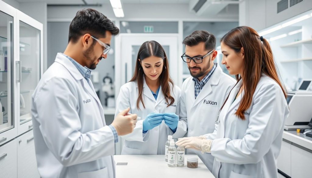 Laboratorio de FuXion Ecuador con estándares de calidad